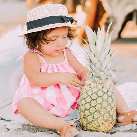 The OLLIE Straw Bow Hat - Picture 3 of 5
